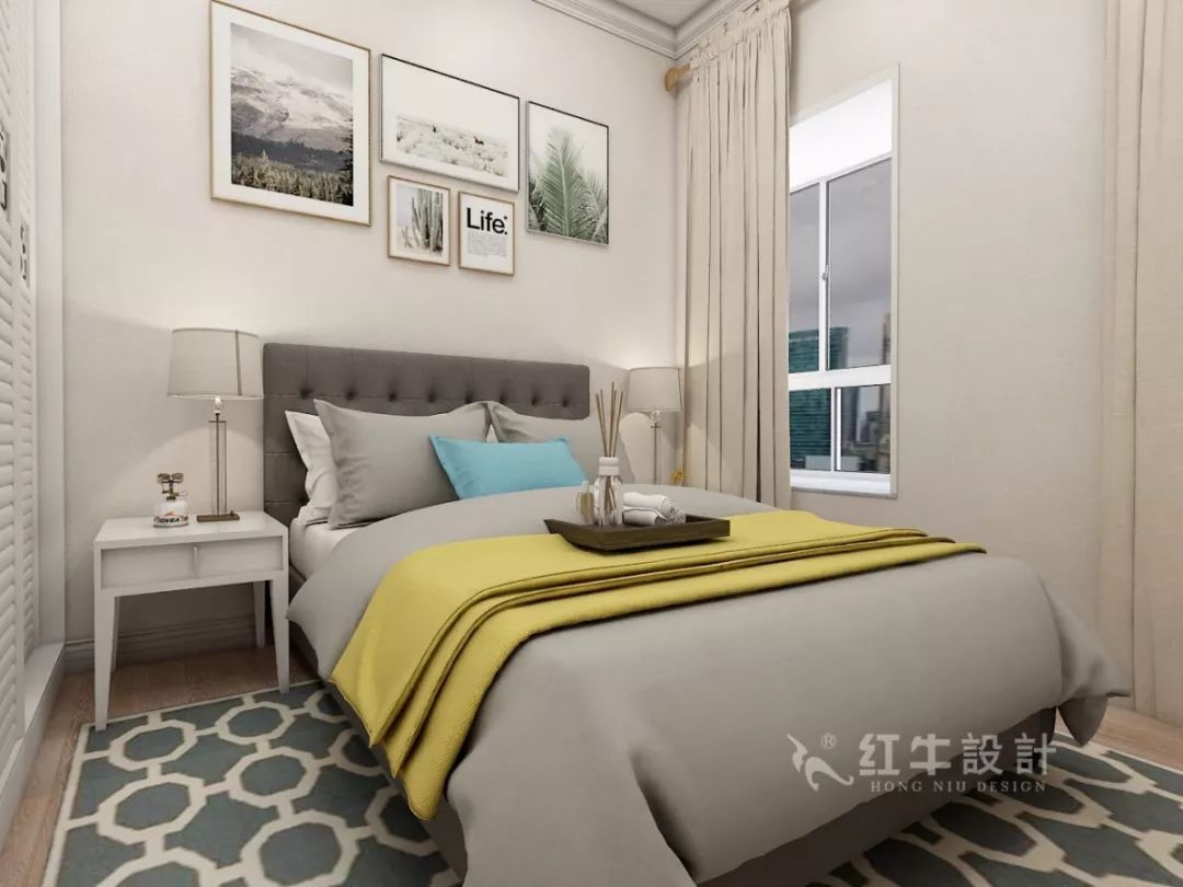 南京海赋尚城99㎡现代风格--幸福的三口之家10次卧